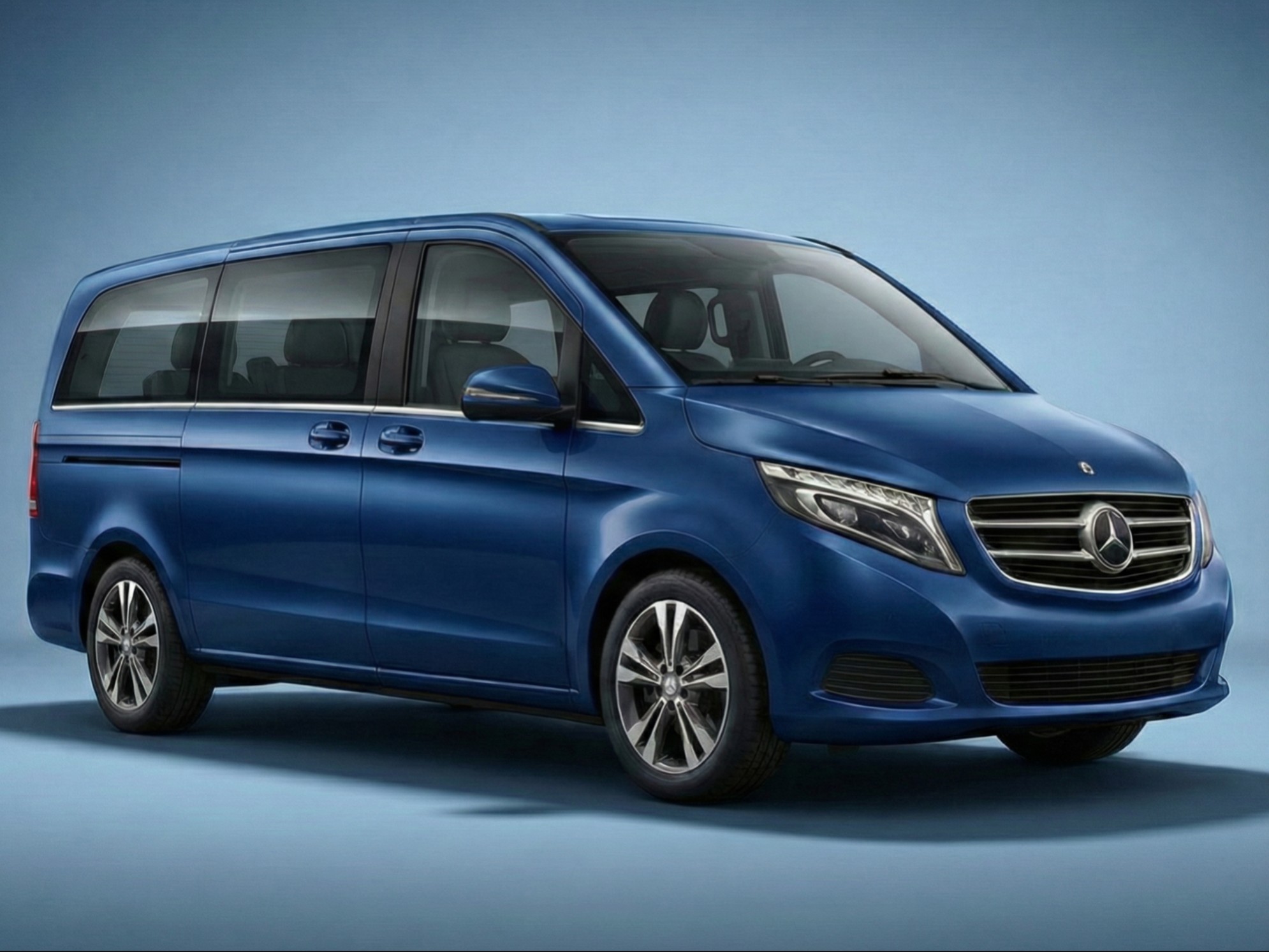 Mercedes Benz V-Class 300d Extralang — Luxury Car Rental in Mallorca | Azul Cars